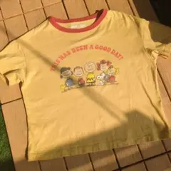 UNIQLO UT ピーナッツ Tシャツ 150スヌーピー☆美品☆