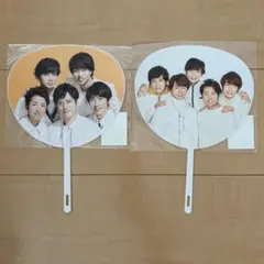 嵐　5×20 ミニうちわ
