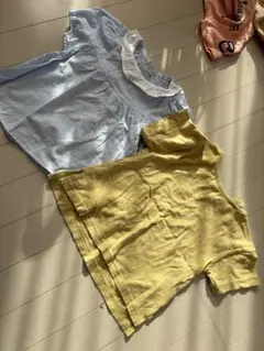 900円　100cm プティマイン＆juo カットソー2着セット