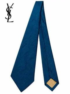 Yves Saint Laurent ネクタイ ブルー
