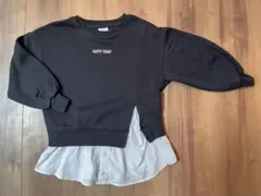 ZARA 裏起毛トップス　122