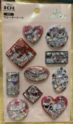 正規品　新品未開封！Disney 101 Dalmatians ウォーターシール