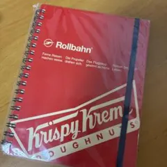新品　Krispy Kreme Rollbahn スパイラルノート A5