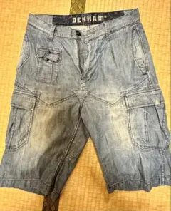 【色落ち】DENHAM デンハム MOTION SHORT ハーフパンツ W29のサムネイル