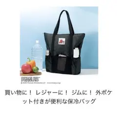 GLOW 8月号 付録 SNOOPY 保冷機能付き軽量BIGトート