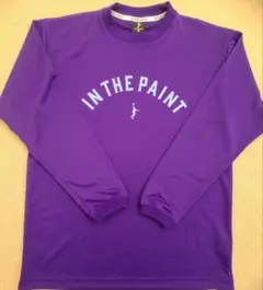 IN THE PAINT ロングシャツ(パープル)M寸