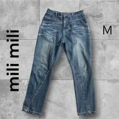 mili mili ダークブルーデニム　Ｍのサムネイル