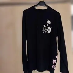 ✨美品✨猫刺繍と招き猫長袖ロンT XLのサムネイル