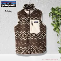 【希少柄】Patagoniaパタゴニア クラシックレトロX ベストM 幾何学模様