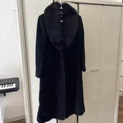 cojana カシミヤ ファー付きコート