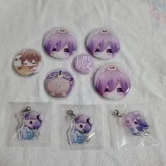 ゆきむら。 缶バッジ アクキー セット