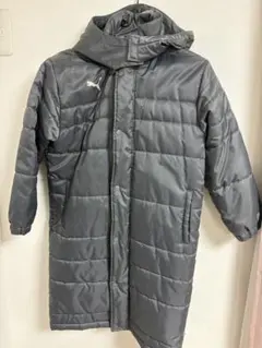 【美品】PUMA ベンチコート140 グレー
