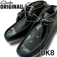 新品未使用 クラークス HARAJUKU PACK ワラビー ブーツ 迷彩