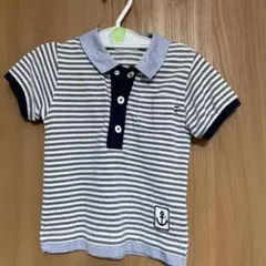 bebe réturbation 鹿の子柄ナレポロ　Tシャツ