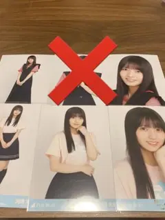 乃木坂46 海邉朱莉 生写真 2コンプ 香川Tシャツ アシンメトリー