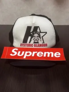 ヒステリック　シュプリームコラボキャップ Supreme シュプリーム 2024AW Hysteric Glamour Vanson Leather