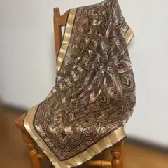 pierre cardin ペイズリー柄 スカーフ