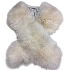 SAGAFOXサガフォックス毛皮ファー ショール 襟巻き マフラー ティペット