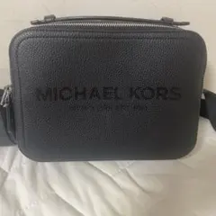 MICHAEL KORS ショルダーバッグ　2way レザー　ブラック