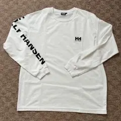 HELLY HANSEN ロングスリーブレターティー ホワイトHE32126 W