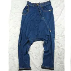 窪塚着　HECTIC ROCSTAR ロックスター　デニムサルエルパンツ 窪塚着 HECTIC ROCSTAR ロックスター デニムサルエルパンツ - メルカリ