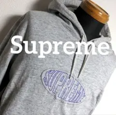 cu28 Supreme スウェット フーディー グレー メンズSサイズ