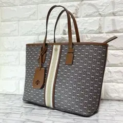 トリーバーチ トートバッグ ほぼ未使用 ジェミニリンク チェーン柄 肩掛け