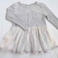 ✩ ラブ＆ピース＆マネー 90サイズ 長袖チュニック ✩のサムネイル