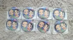 花火大会2025 狛治と恋雪 C賞 57mmホログラム缶バッジ8個セット