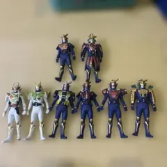 仮面ライダー鎧武 アクションフィギュア 8体セット＋1