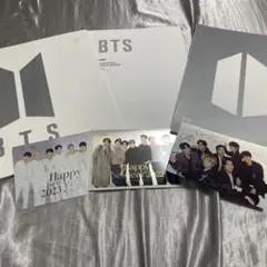 BTS 会報誌3冊、ポストカード3枚、マルチトレイセット