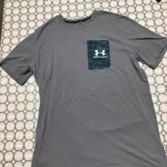 Under Armour グレー ポケットTシャツ　半袖