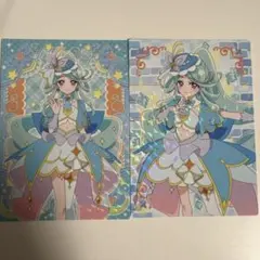 名探偵プリキュア キラキラトレーディングコレクション キュアエクレール　２枚