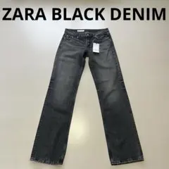 [新品未使用] ZARA デニムパンツ グレー 新品タグ付きのサムネイル