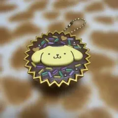 ポムポムプリン ドーナツ マスコット キーホルダー