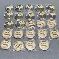 呪術廻戦　パンダ　缶バッジ　24個　マルイ　pop up ノーマル　レア