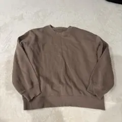 ブラウン スウェット XLサイズ
