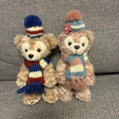 東京ディズニーシー ダッフィー シェリーメイ ぬいぐるみバッジ