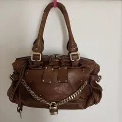 本物鑑定済 Chloe クロエ パディントン バッグ カデナ付き - メルカリ