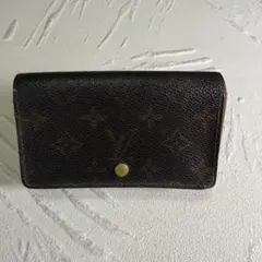 LOUIS VUITTON ポルトモネ・ビエ トレゾール 二つ折り財布モノグラムのサムネイル