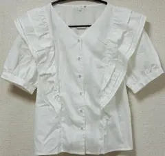 新品未使用　ITS’DEMO コットン半袖ブラウス