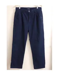 NAUTICA チノパン ツータック ネイビーのサムネイル