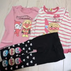 アンパンマン トップスとレギンスセット