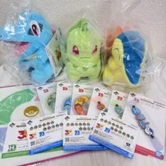 ポケモン 一番くじ ぬいぐるみ グラス メタルチャーム ラバー 12点