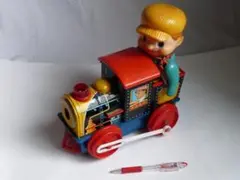 ❤️廃盤品❤️ブリキ製❤️デコちゃんポッポ❤️増田屋❤️電車　おもちゃ 昭和レトロな電動ブリキ玩具 増田屋齋藤貿易『デコちゃんポッポ