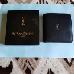 Yves Saint Laurent 二つ折り財布 ブラックのサムネイル