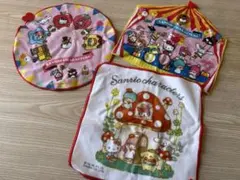 サンリオキャラクター タオルセット　ハンカチ　3枚
