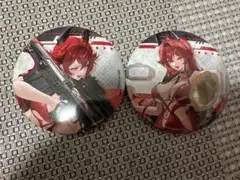 ラッキー缶バッジBOX NIKKE レッドフード 2種セット