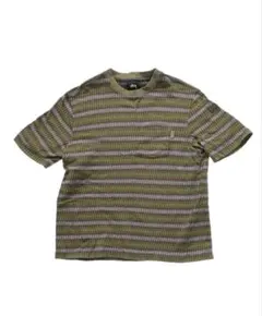 Stussy border poket tee