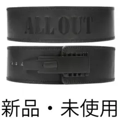 ALLOUT トレーニングベルト 幅10mm 本革 レバーアクションベルト S ALLOUT トレーニングベルト 幅10mm 本革 レバーアクションベルト